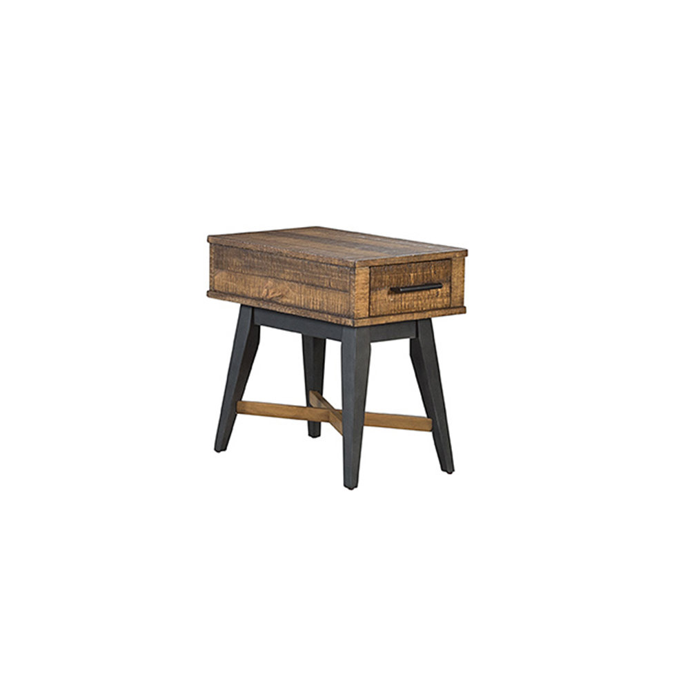 Urban Rustic Chairside Table Intercon Furniture