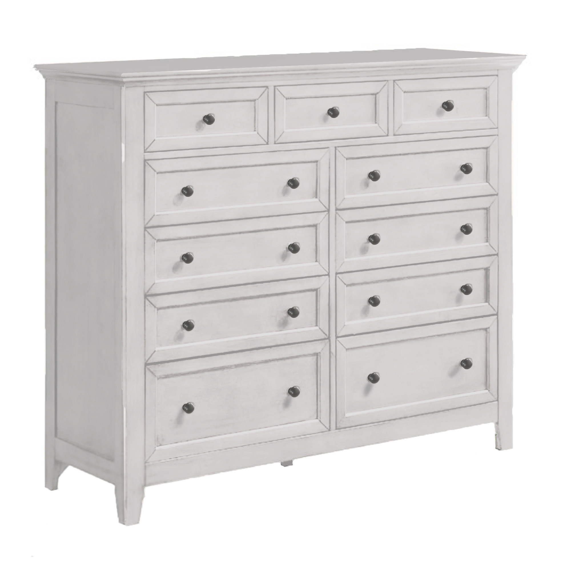 San Mateo Gentleman's Chest | White - intercon-furniture